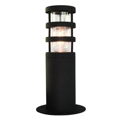Stylish Outdoor Ip44 Wall Ground Pedestal Light With E27 Led Bulb