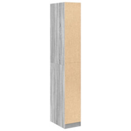 Vidaxl Wardrobe Grey Sonoma 30X50X200 Cm Engineered Wood - thumbnail 6