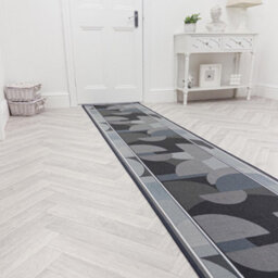 Malis Hallway Runner Rug - Hardwearing, Non-Slip & Durable Carpet For Hall, Kitchen & Corridor - thumbnail 3