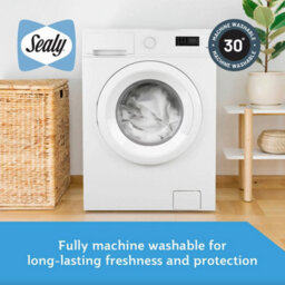 Sealy Advance Cool Mattress Protector Waterproof Cooling King Or Super King Size - thumbnail 6