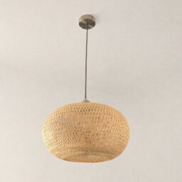 CGC Interiors Cgc Arden Bamboo Easy Fit Hand Made Lampshade - thumbnail 1