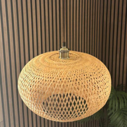 CGC Interiors Cgc Arden Bamboo Easy Fit Hand Made Lampshade - thumbnail 5