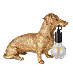 Luminosa Lighting Luminosa Modica Table Lamp Vintage Gold Paint, Matt Black - thumbnail 7