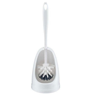 Tonkita Toilet Set Master White (Brush + Holder)