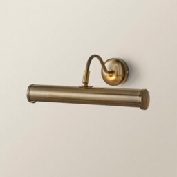 Valuelights Gemini Antique Brass Twin Picture Wall Light - thumbnail 3