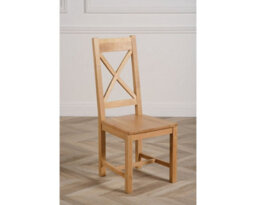 That's Furniture Oregon Round Oak Dining Table And 4 Chairs Dining Set With Berkeley Oak Chairs - thumbnail 6