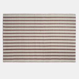 Ohs Vintage Stripes Outdoor Garden Rug Waterproof Area Mat - thumbnail 3