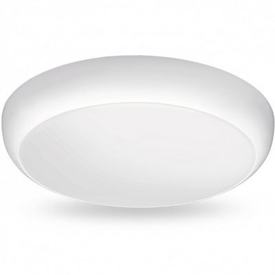 HARLED Halo Bulkhead Standard Ceiling Light/wall Light Ip65 Switchable Wattage 12W-15W-18W - image 1