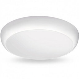 HARLED Halo Bulkhead Standard Ceiling Light/wall Light Ip65 Switchable Wattage 12W-15W-18W - thumbnail 1