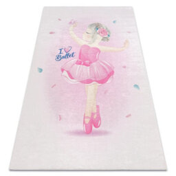 RugsX Bambino 42830 Washing Carpet Ballerina For Children Anti-Slip - Pink 140X200 Cm - thumbnail 4