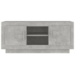 Vidaxl Tv Cabinet Concrete Grey 102X35X45 Cm Engineered Wood - thumbnail 5