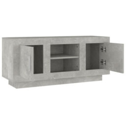 Vidaxl Tv Cabinet Concrete Grey 102X35X45 Cm Engineered Wood - thumbnail 7