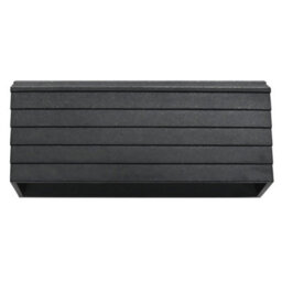 Long Life Lamps Company Modern Led Wall Light Down Or Up Path Brick Surface Mount Light Matt Black Cool White Zlc039Cw - thumbnail 4