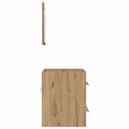 Berkfield Bathroom Cabinet With Drawer 41 X 38.5 X 48 Cm Engineered Wood - thumbnail 9