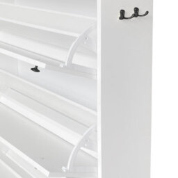 Hygrad Built to Survive 3 Drawer Shoe Cabinet Storage Cupboard Footwear Stand Organizer Rack Wooden Unit - thumbnail 5