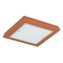 Luminosa Lighting Luminosa Tabor 32Cm Flush Ceiling Light Terracotta E27 - thumbnail 3