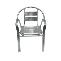 Deluxe Aluminium Chair, Double Tube Aluminium Chairs, Aluminium Garden Chair Be Furniture - thumbnail 3