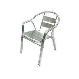Deluxe Aluminium Chair, Double Tube Aluminium Chairs, Aluminium Garden Chair Be Furniture - thumbnail 2