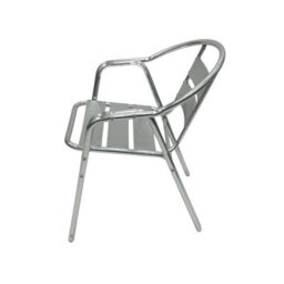 Deluxe Aluminium Chair, Double Tube Aluminium Chairs, Aluminium Garden Chair Be Furniture - thumbnail 4