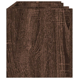 Walplus Desk Organiser Brown Oak 44.5X24X25 Cm Engineered Wood - thumbnail 5
