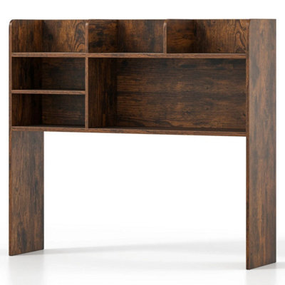 Desktop Storage Shelf Monitor Stand Small Desk Organizer Hutch - image 1