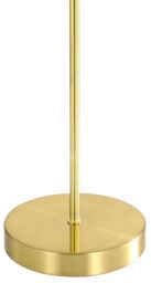GoodHome Songor Modern Round Brushed Satin Brushed Brass Effect Eco Halogen Table Lamp - thumbnail 5