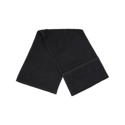 Towel City Luxury Gym Towel Black (One Size)