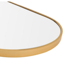 Living And Home Gold Oval Full Length Framed Mirror Wall Mounted Mirror 40 X 150 Cm - thumbnail 6