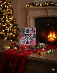 151 Christmas Bath Fizzer Advent Calendar 12 Days Of Bath Fizzers - thumbnail 3
