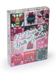 151 Christmas Bath Fizzer Advent Calendar 12 Days Of Bath Fizzers - thumbnail 2