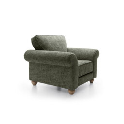 Abakus Direct Ingrid Collection Armchair In Rifle Green - thumbnail 5
