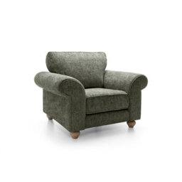Abakus Direct Ingrid Collection Armchair In Rifle Green - thumbnail 4