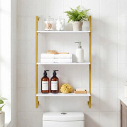 Kitchen Shelf 3-Tier Floating Shelf For Wall Contemporary - thumbnail 6
