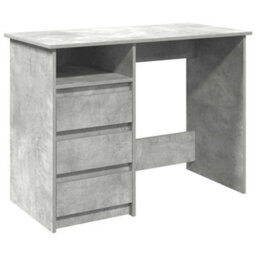 Berkfield Durable Desk Concrete Grey 102X50X75 Cm Engineered Wood - thumbnail 1