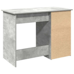 Berkfield Durable Desk Concrete Grey 102X50X75 Cm Engineered Wood - thumbnail 7
