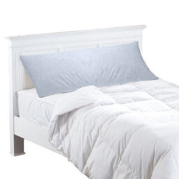 Bolster Pillowcase - Cotton Blend Cover, Fits Duck Feather Bolster Pillows (Single, 3Ft, Light Blue)