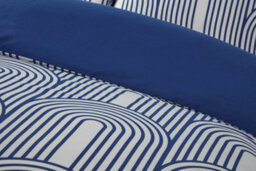 Rapport  Geometric Arches Blue Duvet Cover Set King Bedding Set - thumbnail 3