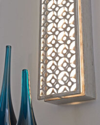 Luminosa Lighting Elstead Kenney Led 4 Light Indoor Wall Light Silver - thumbnail 3