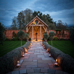 Silver Outdoor Oil Lamp - Garden Fire Bowl - Citronella Lamp - Patio Lighting Garden Lantern - Garden Lighting - thumbnail 3