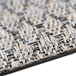 Floordirekt Design Vinyl Outdoor Carpet Rug Waterproof Uv Resistant Weatherproof Easy Clean Balcony Terrace Black Natural 90 X 150 Cm - thumbnail 4