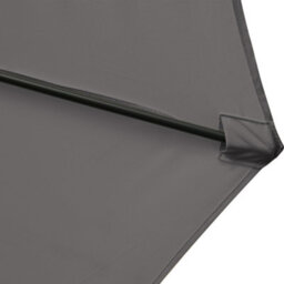 Rinse Bathrooms Grey Patio Parasol Cantilever Hanging Garden Beach Banana Umbrella Uv Protection 3M - thumbnail 7