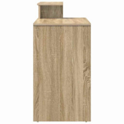 Berkfield Desk With Storage Sonoma Oak 120.5X44X88.5 Cm Engineered Wood - thumbnail 6