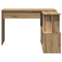 Walplus Corner Desk Artisan Oak 200.5X50X76 Cm Engineered Wood - thumbnail 5