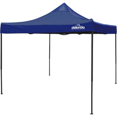 Loops Durable 3X3M Blue Pop-Up Gazebo With Water-Resistant Canopy For Outdoor Events - image 1