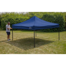 Loops Durable 3X3M Blue Pop-Up Gazebo With Water-Resistant Canopy For Outdoor Events - thumbnail 9