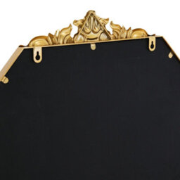 Living And Home Wall Mounted Gold Metal Framed Decorative Framed Mirror W 600mm X H 900mm - thumbnail 5