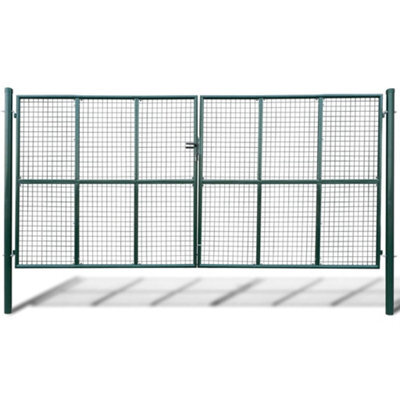 Berkfield Mesh Garden Gate 415 X 225 Cm / 400 X 175 Cm - image 1