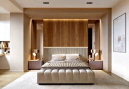 Stratus Interiors Continental Extra Wide Upholstered Panel Bed Frame Handmade In Uk - Metal Gaslift - Superking - thumbnail 3