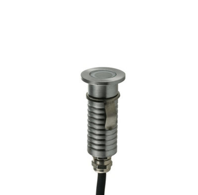 Luminosa Lighting Luminosa Subway Outdoor Led Recessed Floor & Decking Nickel, Ip67 135Lm 3000K 3.2X7.5Cm - image 1