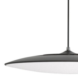 Luminosa Lighting Luminosa Slim Led Pendant 46Cm Round 50W Led, 3000K, 4300Lm, Black, 3Yrs Warranty - thumbnail 4